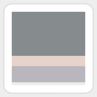 A beautiful transfusion of Very Light Pink, Grey, Gray (X11 Gray) and Lotion Pink stripes. Sticker